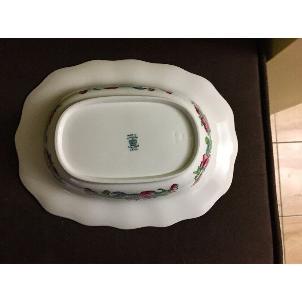 VINTAGE Coalport CHINA Indian Tree Pattern SET OF THREE Oval VEGETABLE Dishes - Picture 7 of 11